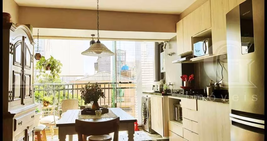 Apartamento  a venda  2 dormitórios (1 suite) varanda 1 vaga lazer  Jardim da Glória