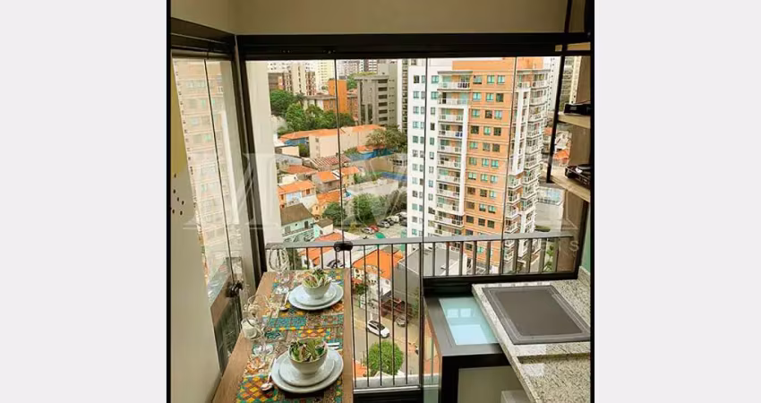 Apartamento a venda na vila mariana 1 dormitorio com lazer proximo metro chacara klabin