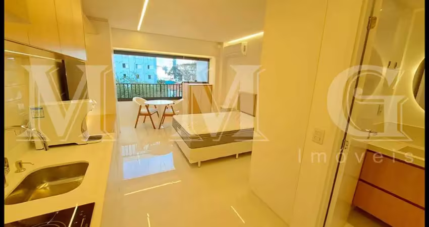Apartamento vila mariana com 1 quarto e 1 banheiro para alugar, 28 m² por r$ 3.700/mês mobiliado.