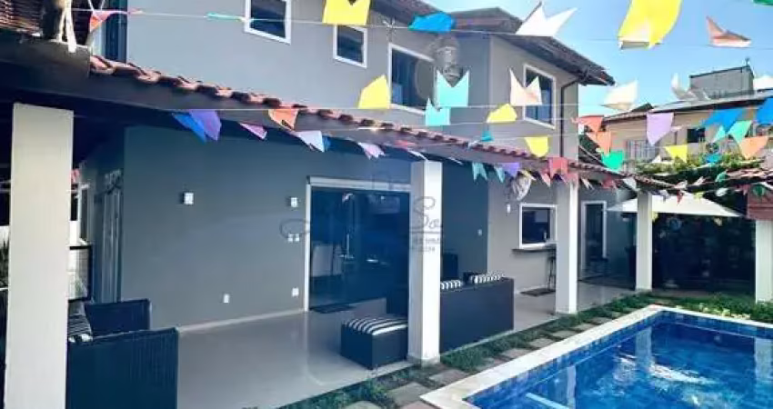 Casa 4 suítes para aluguel em buraquinho, lauro de freitas