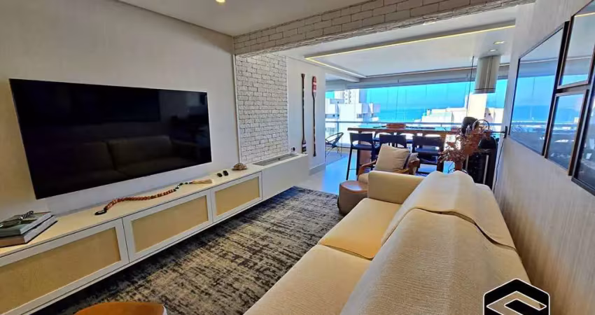 Lindo apartamento c/ terraço gourmet vista ao mar, lazer completo!
