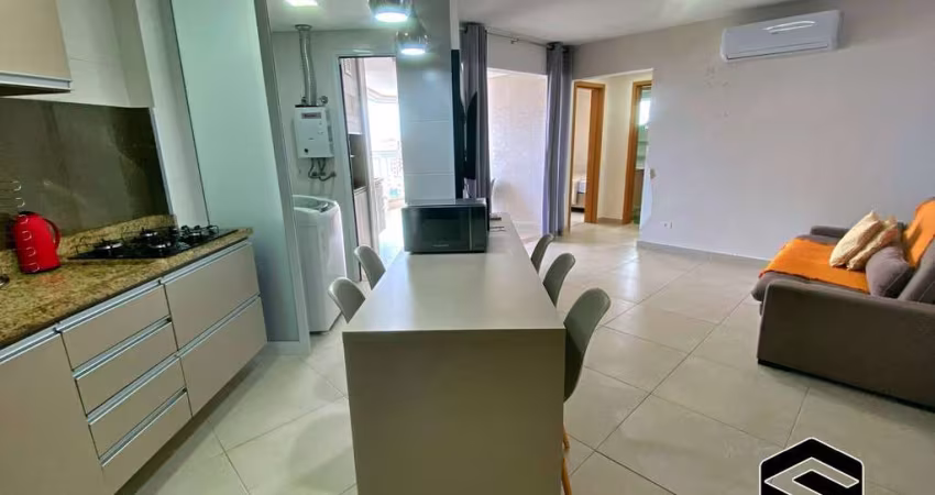 APARTAMENTO 02 DORMITÓRIOS, VISTA AO MAR E LAZER COMPLETO!