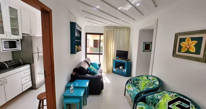Lindo apartamento! vista ao mar, com lazer, apenas 150m da praia!