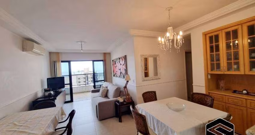 AMPLO APARTAMENTO COM LAZER COMPLETO, LINDA VISTA AO MAR!
