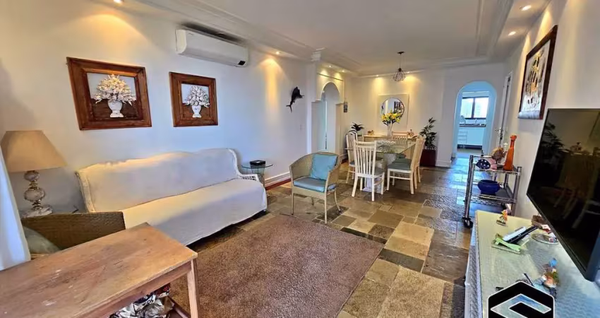 Amplo apto 04 suítes, linda vista ao mar, com lazer, 02 vagas