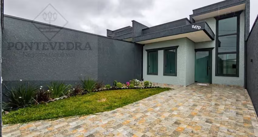 Casa para venda em fazenda rio grande, gralha azul, 3 dormitórios, 1 suíte, 2 banheiros, 2 vagas