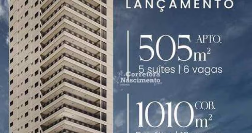 Apartamento com 5 dormitórios à venda, 505 m² por R$ 6.000.000,00 - Parque Residencial Aquarius - São José dos Campos/SP
