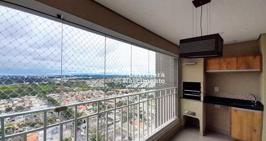 Apartamento com 3 dormitórios para alugar, 90 m² por R$ 4.468,33/mês - Villa Branca - Jacareí/SP