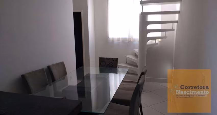 Apartamento Duplex com 2 dormitórios, 93 m² - venda por R$ 350.000,00 ou aluguel por R$ 2.569,20/mês - Jardim Califórnia - Jacareí/SP