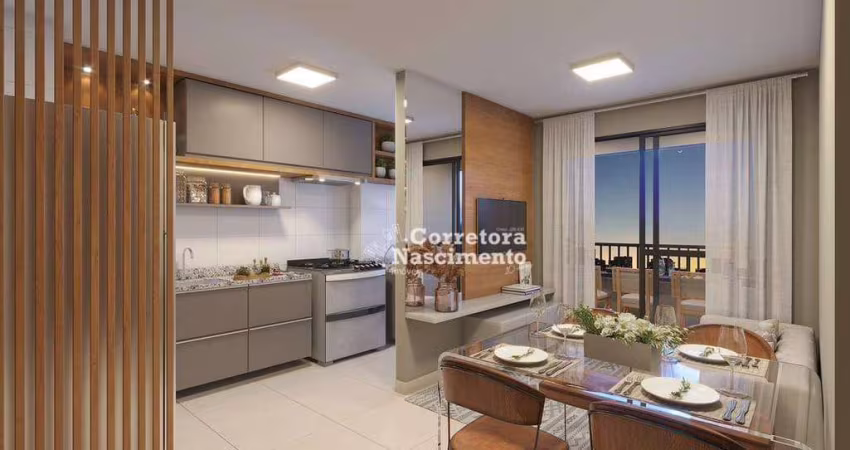 Apartamento com 2 dormitórios à venda, 42 m² por R$ 379.000,00 - Parque Industrial - São José dos Campos/SP