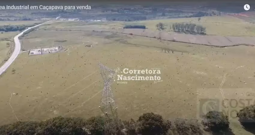 Terreno à venda, 242847 m² por r$ 84.996.450 - jardim campo grande - caçapava/sp