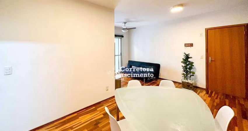 Apartamento com 2 dormitórios para alugar, 74 m² por R$ 4.530/mês - Parque Residencial Aquarius - São José dos Campos/SP