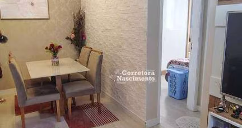 Apartamento com 2 dormitórios para alugar, 48 m² por R$ 1.765/mês - Jardim Califórnia - Jacareí/SP