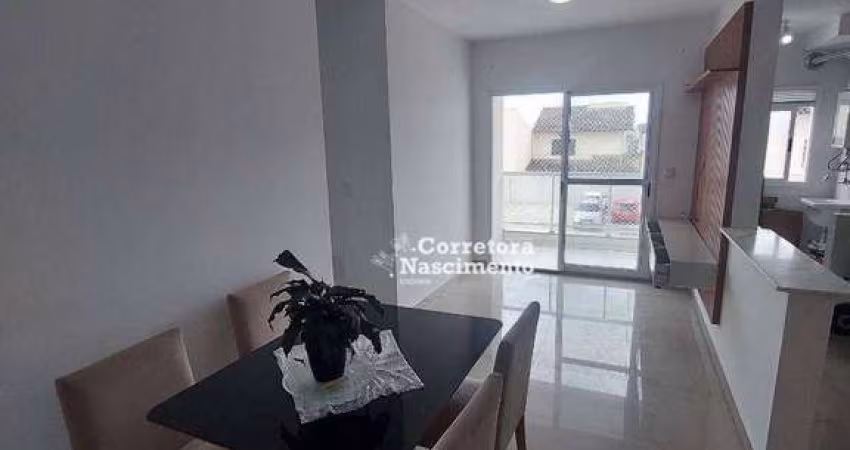 Apartamento com 3 dormitórios para alugar, 72 m² por R$ 3.583,62/mês - Villa Branca - Jacareí/SP