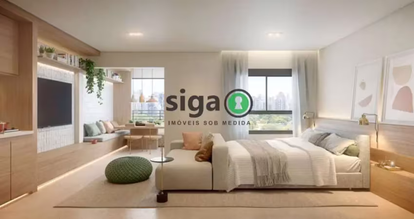 Apartamento à 1 Quarto, 1 Vaga, 37m², Vila Mariana-SP