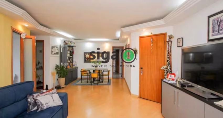 Apartamento à venda e locação 3 Quartos, 2 Vagas, 105m², Chácara Klabin-SP