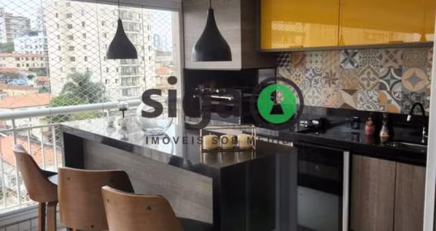 Apartamento na Mooca com 3 suítes, 141m², varanda gourmet
