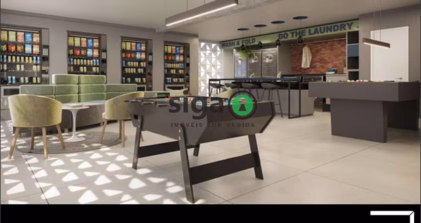 APARTAMENTO 1 qu LAZER COMPLETO BROOKLIN, INVESTIMENTO NA CHUCRI ZAIDAN