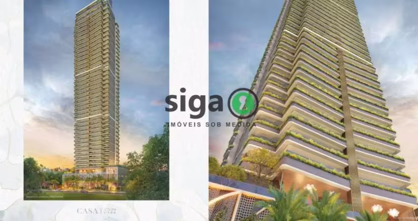 Apartamento para venda no brooklin 04 suítes, são paulo - sp