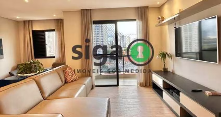 Apartamento 114 m2 com 3 quartos, 1 suíte, 3 vagas no Jardim Anália Franco