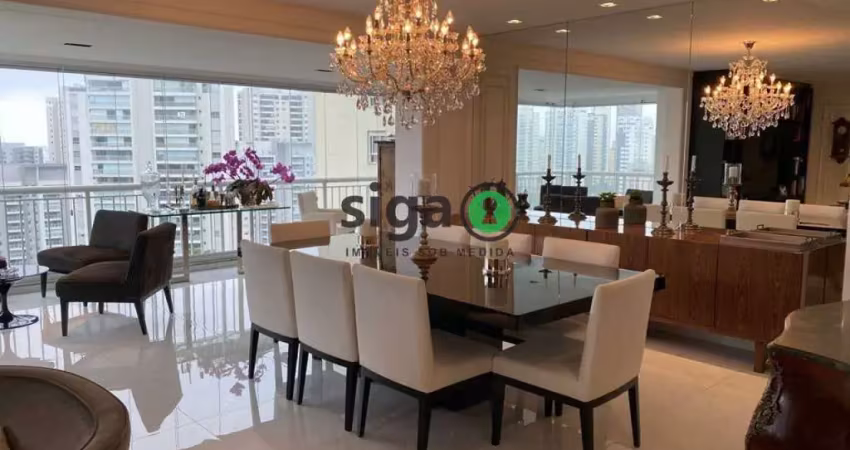 Apartamento com 4 suítes, 4 vagas a venda na vila andrade