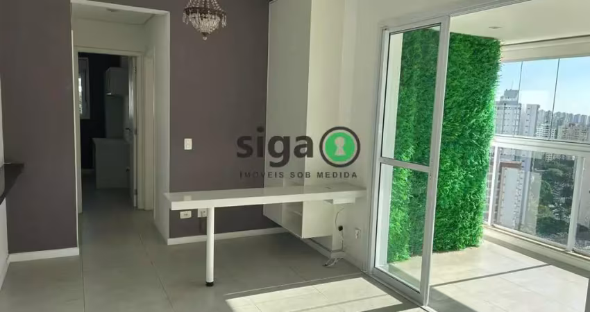 Apartamento á venda no morumbi, 76m, 2 quartos ,2 vagas, terraço com churrasqueira