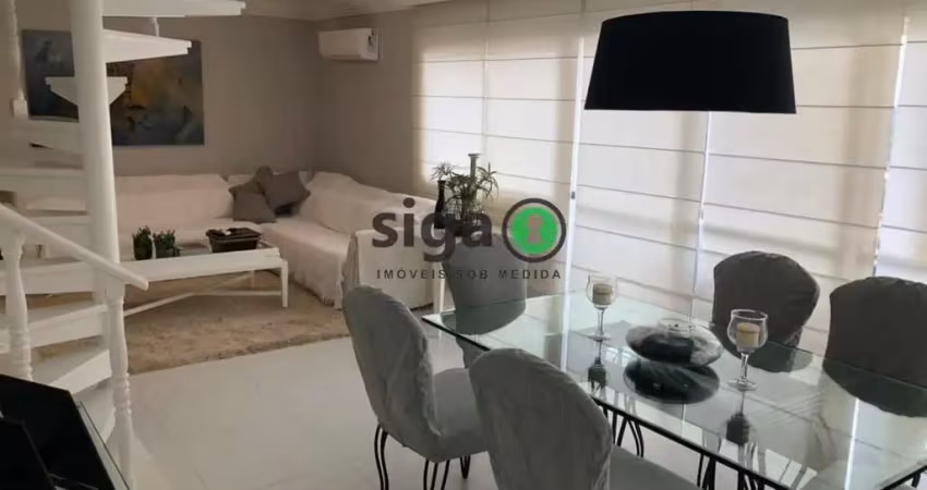 Cobertura 264 m² mobiliada com 3 quartos para locação  no campo belo