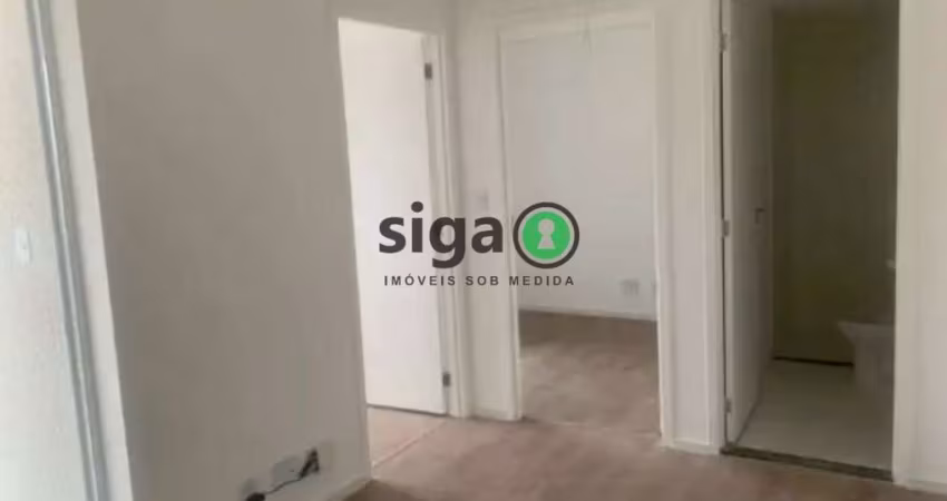 Apto com 30m², 2 quartos, 1 banheiro, sem mobilia e sem vaga