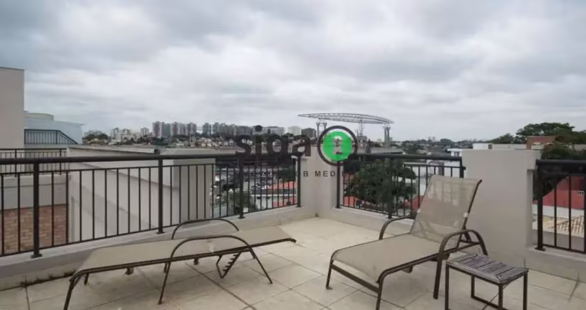 COBERTURA Á VENDA NO MORUMBI COM 110M² - 2 VAGAS - 1 QUARTO