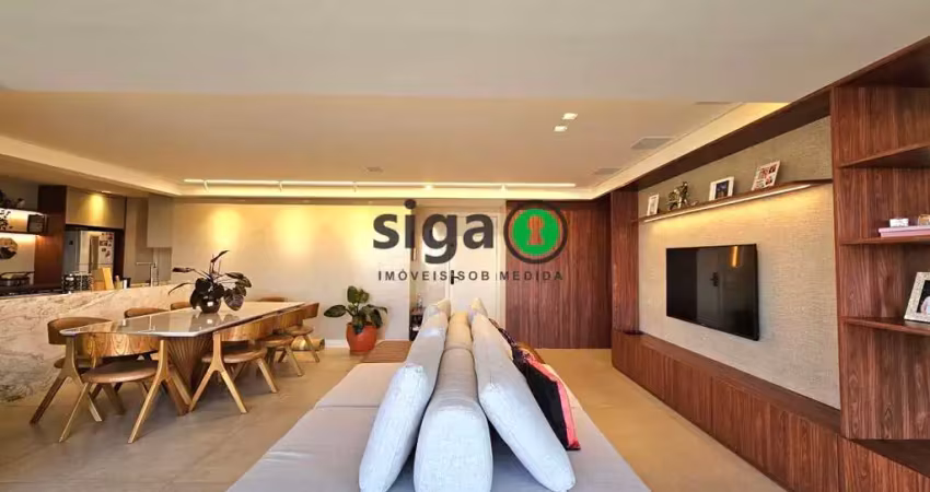 Apartamento para venda no campo belo com 3 suítes, 145m²