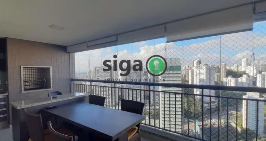 Apartamento a Venda de 133 m²  com Três Suítes no Verde Morumbi em Andar Alto