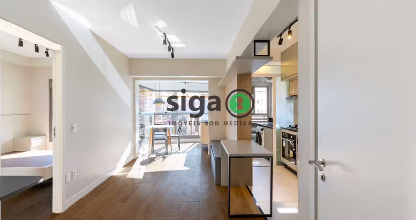 Apartamento 50m² para locação localizado no Brooklin/SP