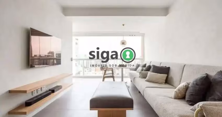 Apto para locação com 75m², 2 suites, 2 vagas, mobiliado no itaim