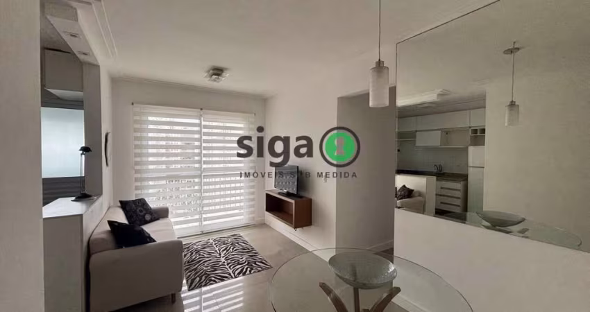 APARTAMENTO PARA LOCAÇÃO NO MORUMBI MOBILIADO! 2 QUARTOS, 1 VAGA!!! LAZER COMPLETO
