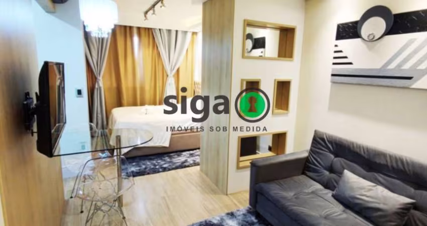 Apartamento 35m² para locação mobiliado, localizado no Bela Vista, São Paulo