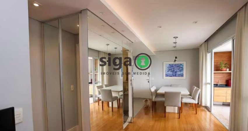 APARTAMENTO á venda NA VILA ANDRADE COM 3 QUARTOS, 1 SUITE, 2 VAGAS! - MOBILIADO