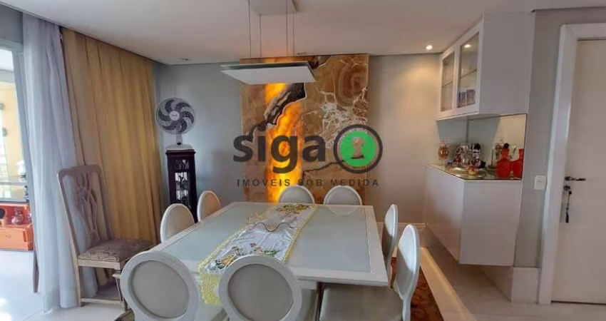Luxo e Conforto no Espaço Raposo - Apartamento de 134m² -03 dormse 02 vagas. Vista Deslumbrante