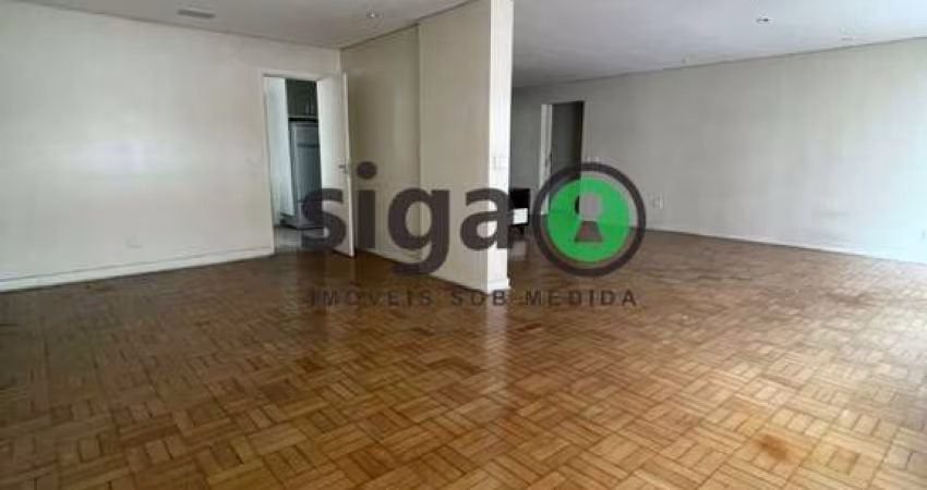 Apto com 204m², com 3 quartos, sendo 1 suite, 1 vaga, nos Jardins, SEM MOBILIA para LOCAÇÂO e VENDA