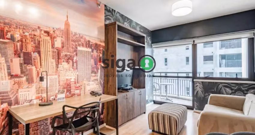 Grand mercure itaim bibi- flat mobiliado de 38m² com 1 quarto para alugar.