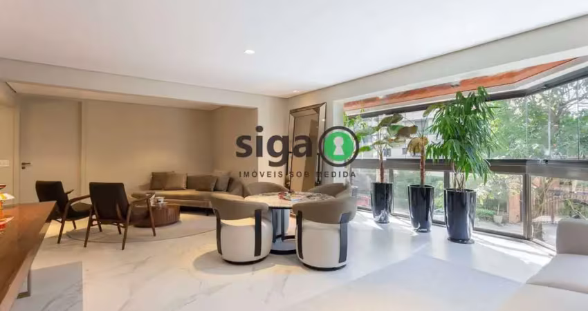 Apartamento com 2 suíte(s),e 2 vaga(s) de garagem, para venda - vila nova conceição - mobiliado.