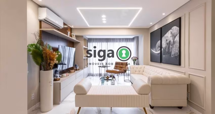 Apartamento para locação 100m² com 2 vagas localizado no Brooklin/SP