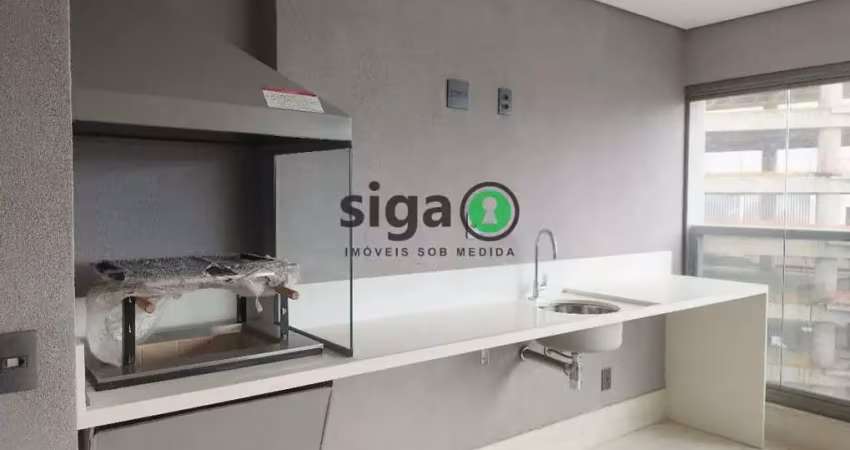 Apto para locação ou venda com 160m², 3 suites, 2 vagas, sem mobilia
