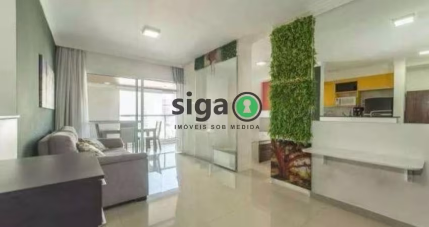 Apartamento para alugar com 50 metros, 1 Dormitório, 1 Vaga, Mobiliado no Brooklin