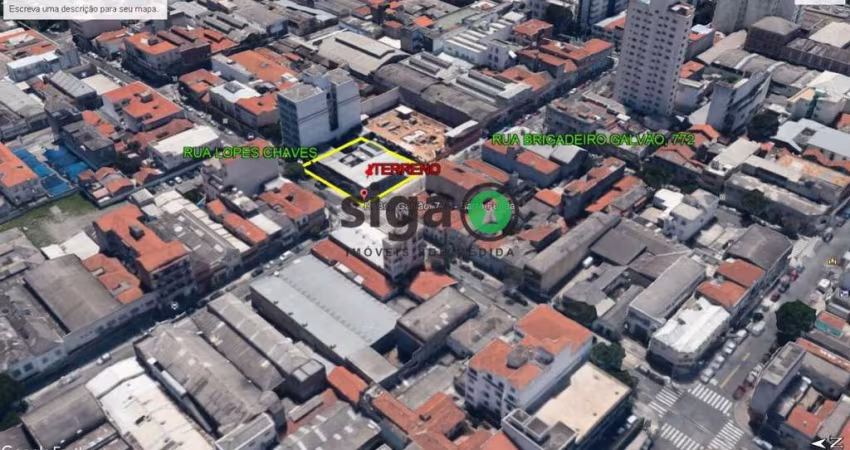 Terreno à Venda na Barra Funda - 959m² - Localização Estratégica!
