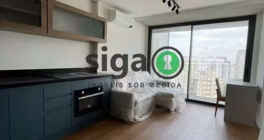 Apto para locação mobiliado com 42m², 1 suite, 1 vaga na vila madalena