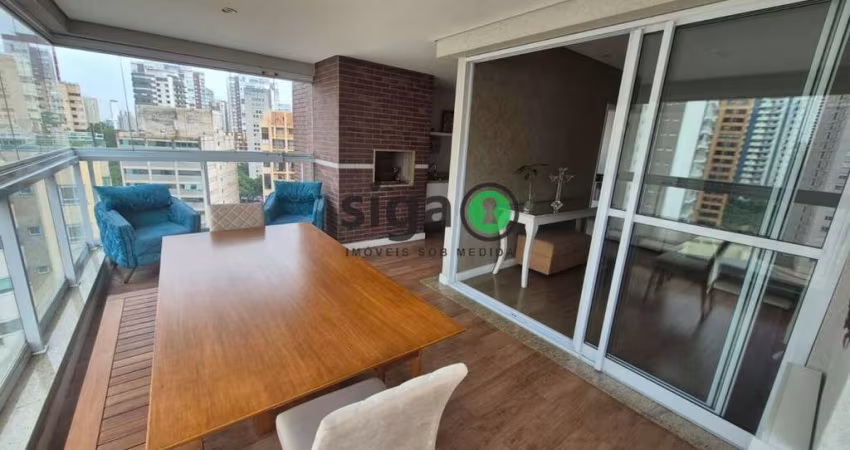 APARTAMENTO Á VENDA NO MORUMBI COM VARANDA GOURMET E LINDA VISTA, POR 1.350.000
