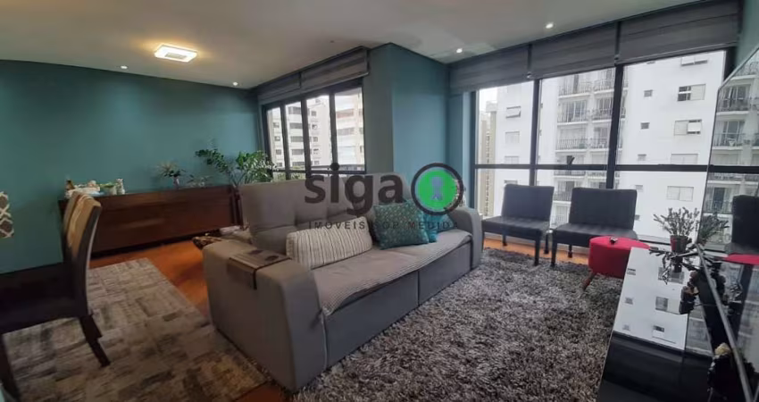 Apartamento à venda com 126m², 3 quartos e 2 vagas