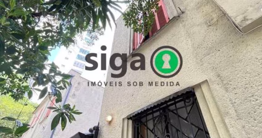 Casa de vila uso comercial,  Higienópolis com 60m², Locação