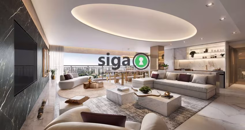 Apartamento para venda no Brooklin 04 dormitórios, São Paulo - SP
