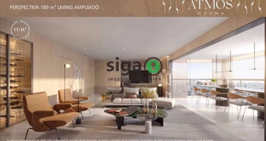Apartamento para venda em Moema 04 suítes, São Paulo - SP